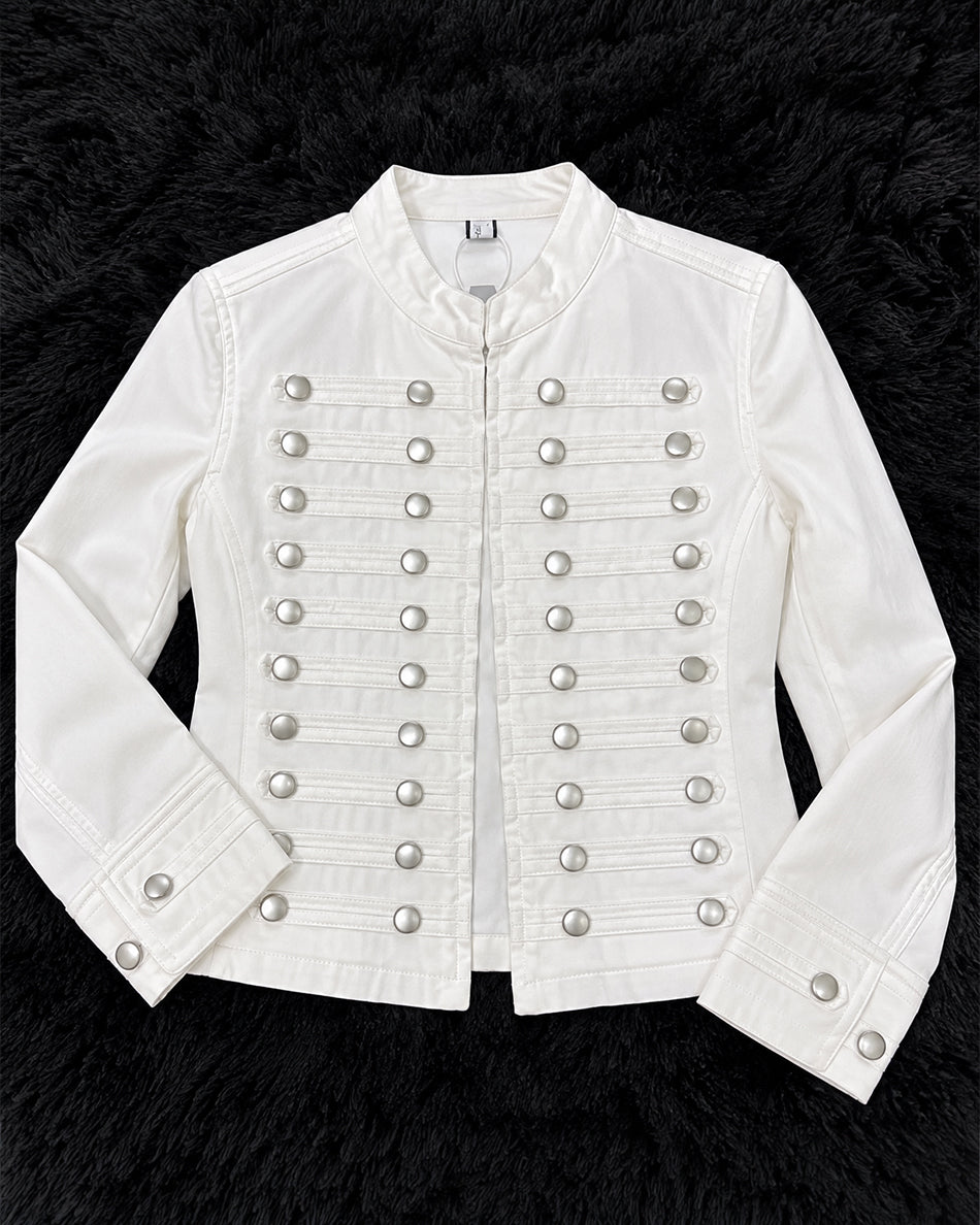 White Denim nepoleon jaket