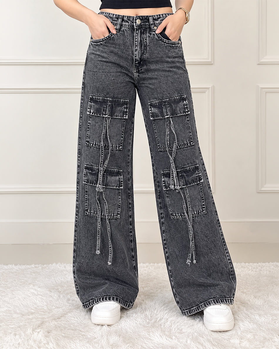 Front bow pants