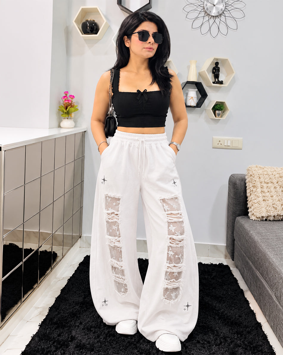 Barrel fit pants