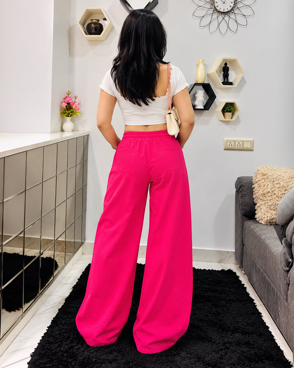 Barrel fit pants