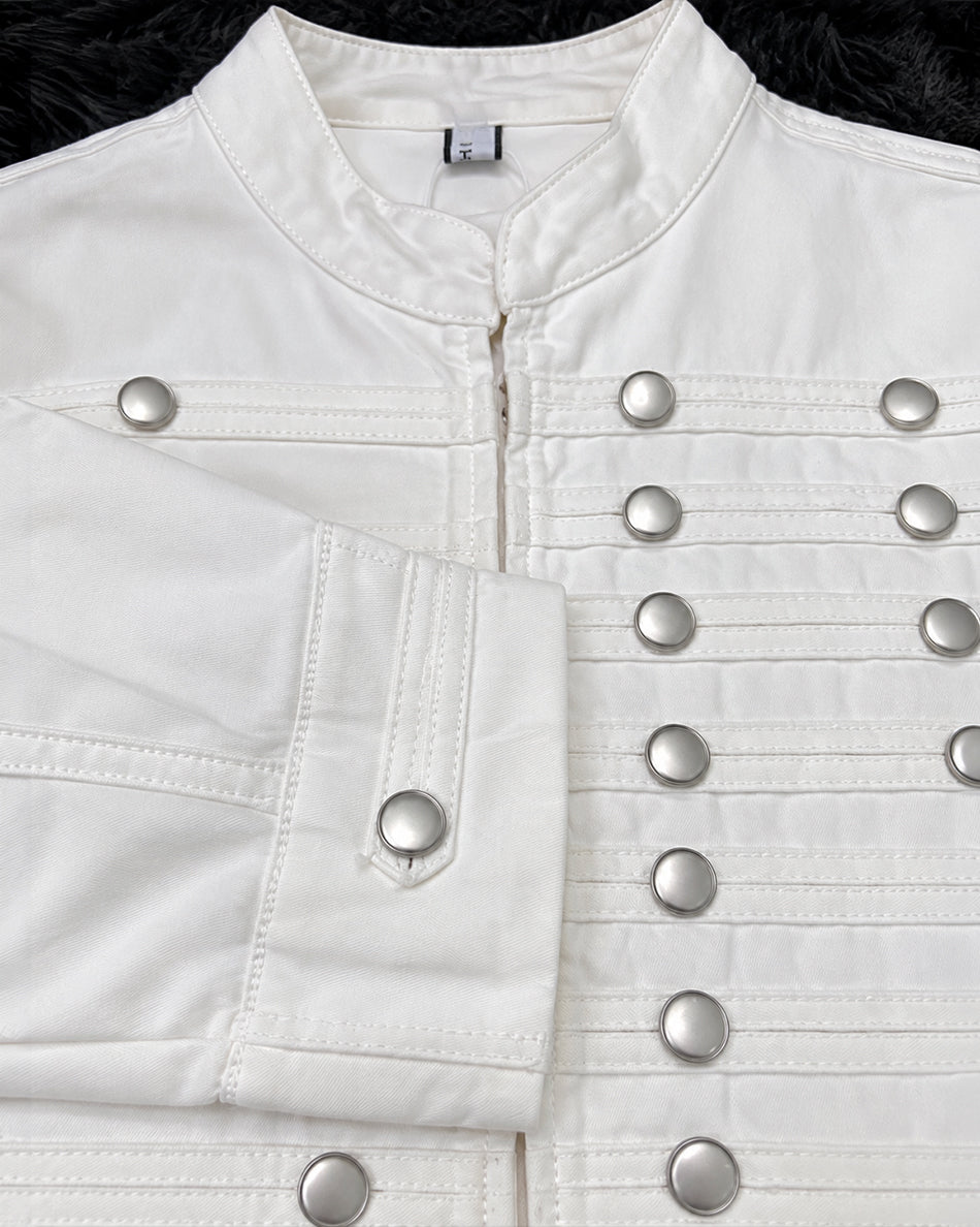 White Denim nepoleon jaket