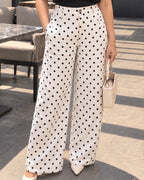 Polka dot pants