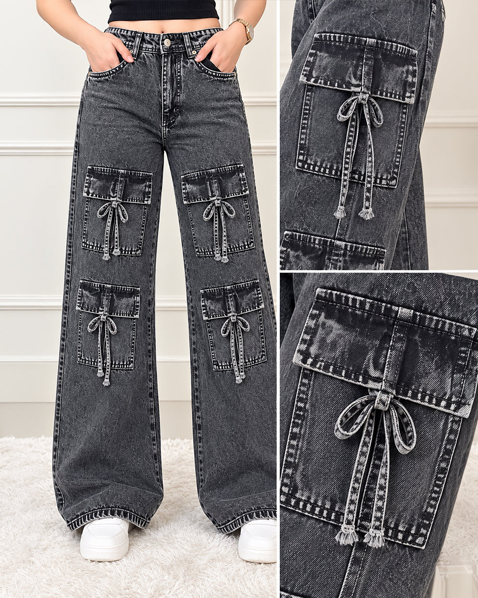 Front bow pants