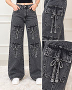 Front bow pants