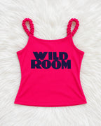 Women lightly padded spaghettistrap Top