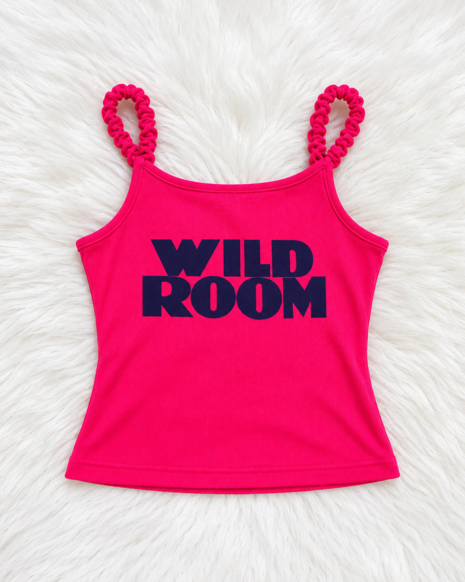 Women lightly padded spaghettistrap Top