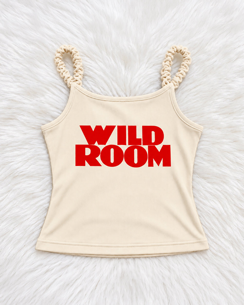 Women lightly padded spaghettistrap Top