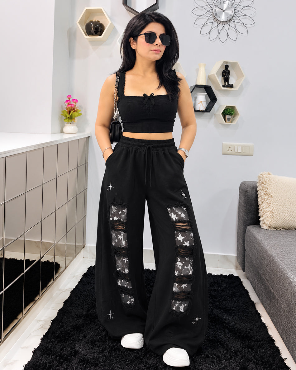 Barrel fit pants